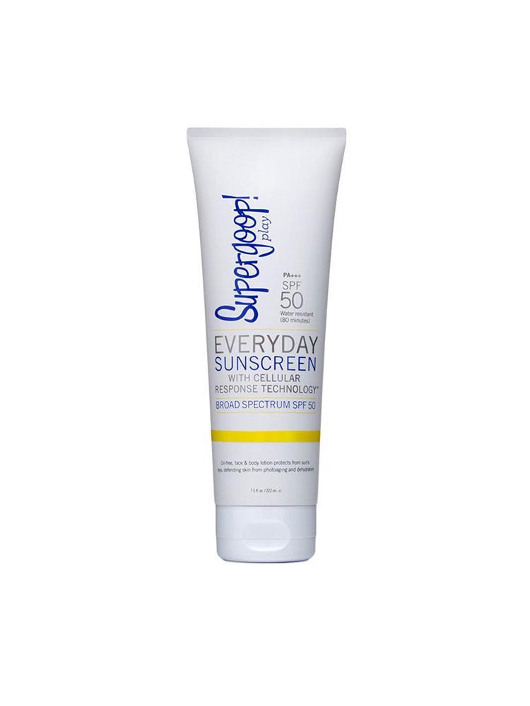 Supergoop Everyday Sunscreen with Cellular Response Technology SPF 50 7.5 oz