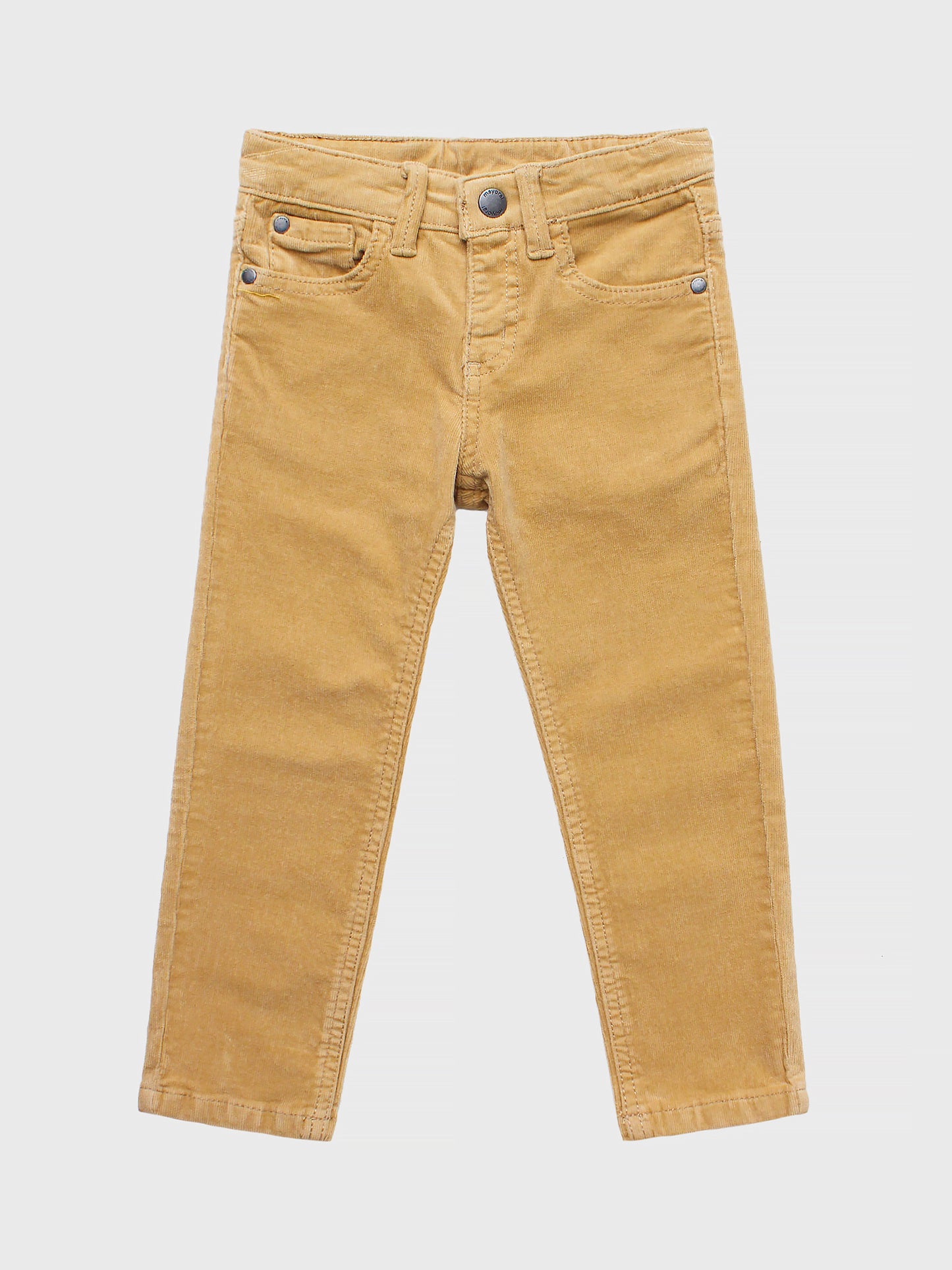 Mayoral Boys' Basic Slim Fit Cord Trousers - Saint Bernard
