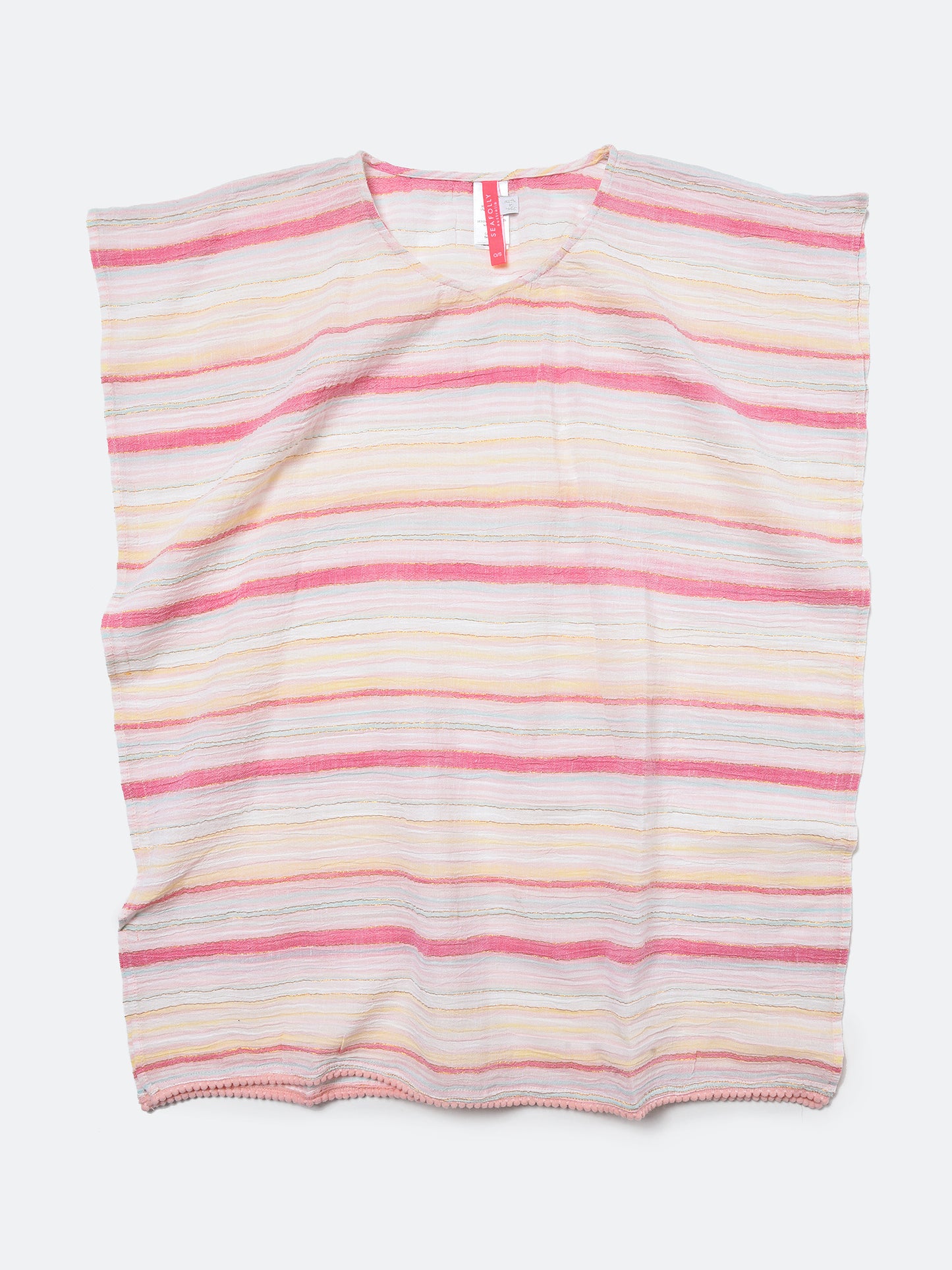 Seafolly Girls' Stripe Kaftan - Saint Bernard