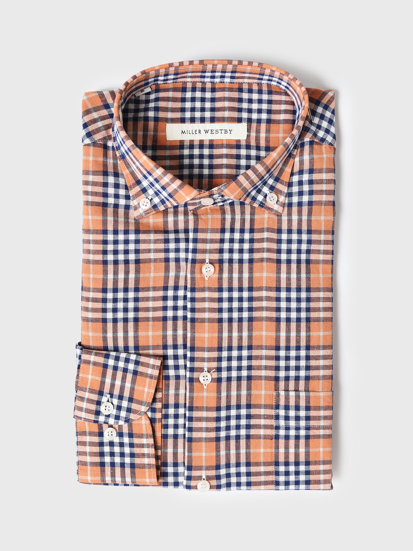 Miller Westby Men's Ferrel Button-Down Shirt - Saint Bernard