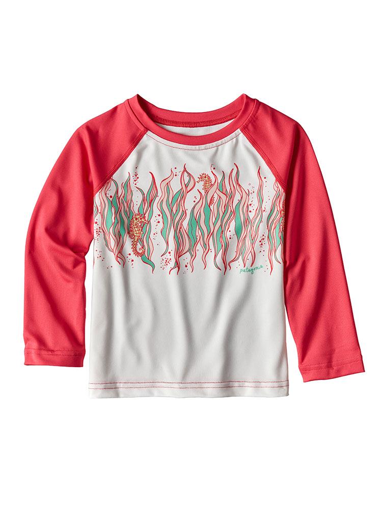 Patagonia Girls' Capiline Silkweight Crew - Saint Bernard