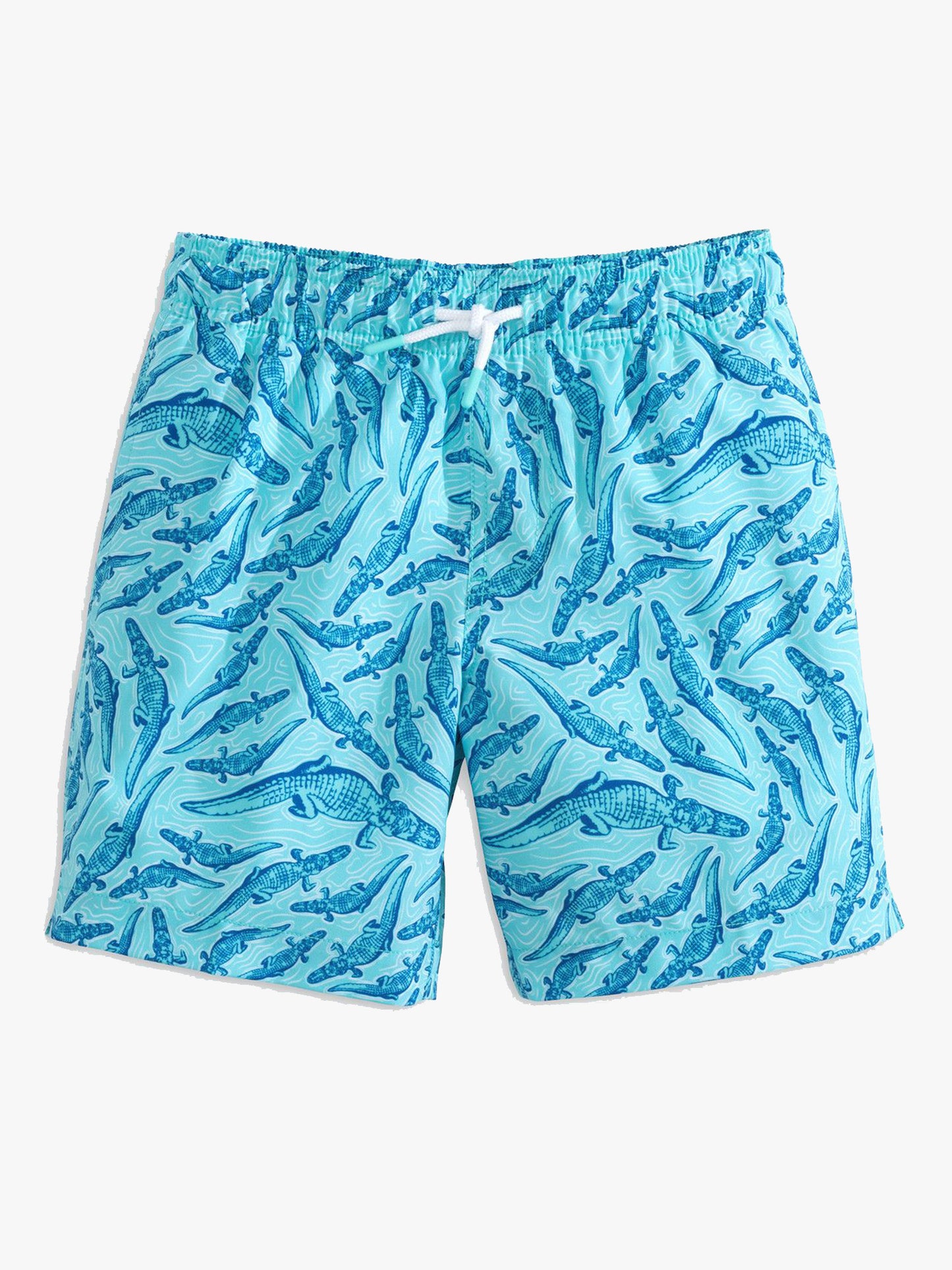 Southern Tide Boys' Gator Frenzy Swim Trunk - Saint Bernard
