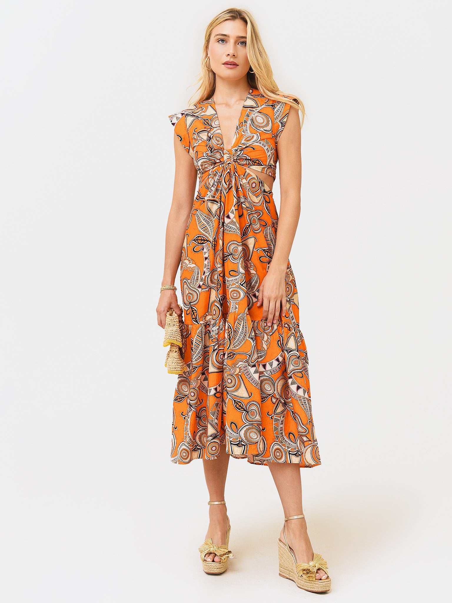 alc alexandria cotton midi dress A.L.C. Alexandria Midi Dress A.L.C. S (4-6)
