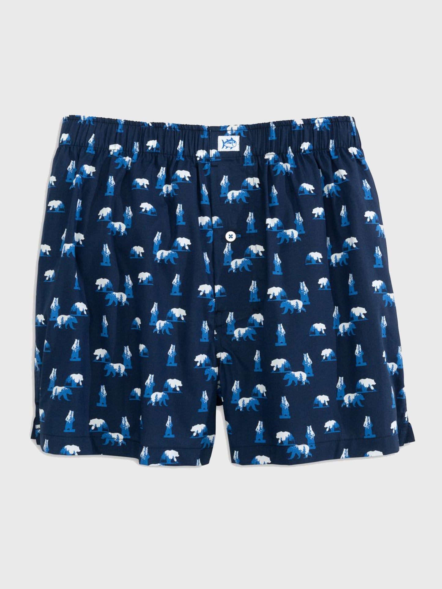 Southern Tide Men's Bearly Awake Boxer Short - Saint Bernard