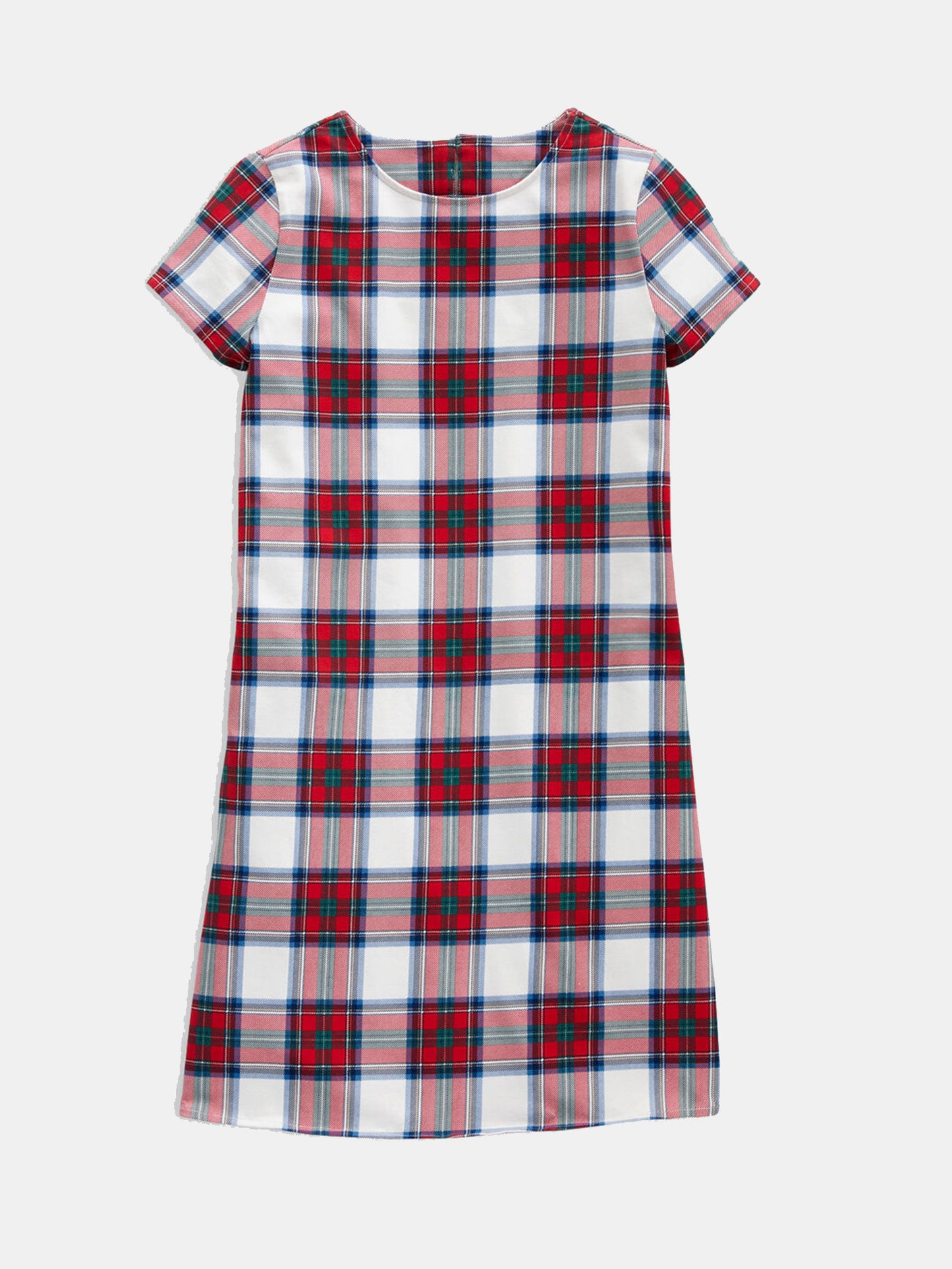 Vineyard Vines Girls' Nantucket Tartan Knit Dress - Saint Bernard