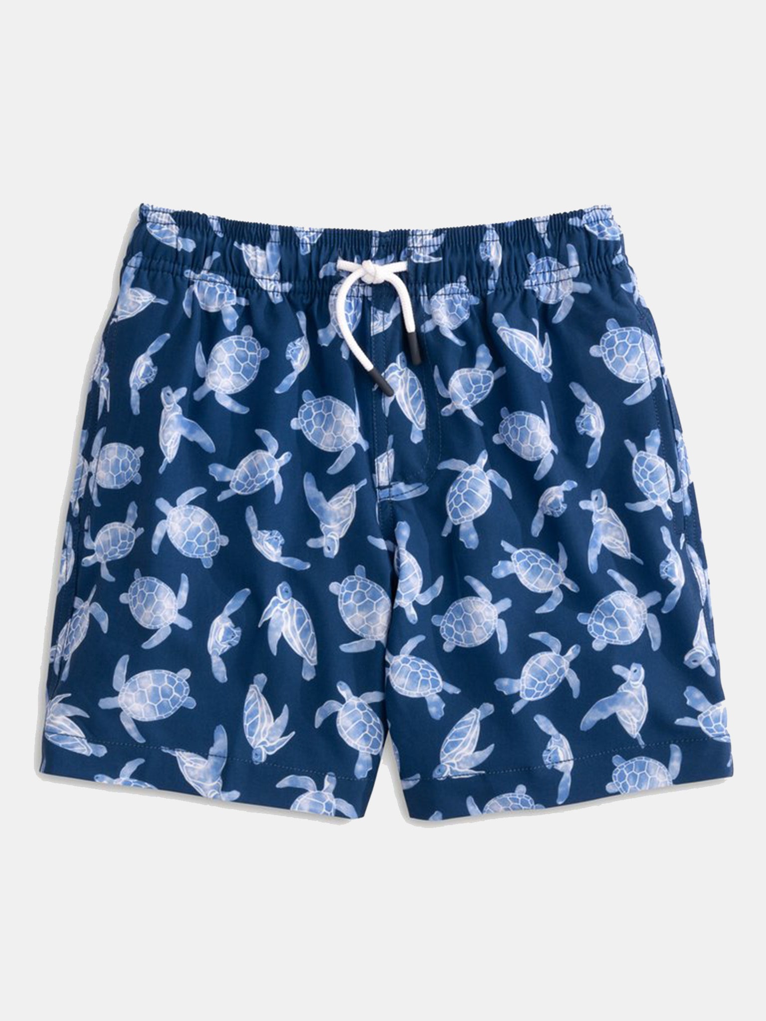 Southern Tide Boys' Sea Turtles Swim Trunk Saint Bernard