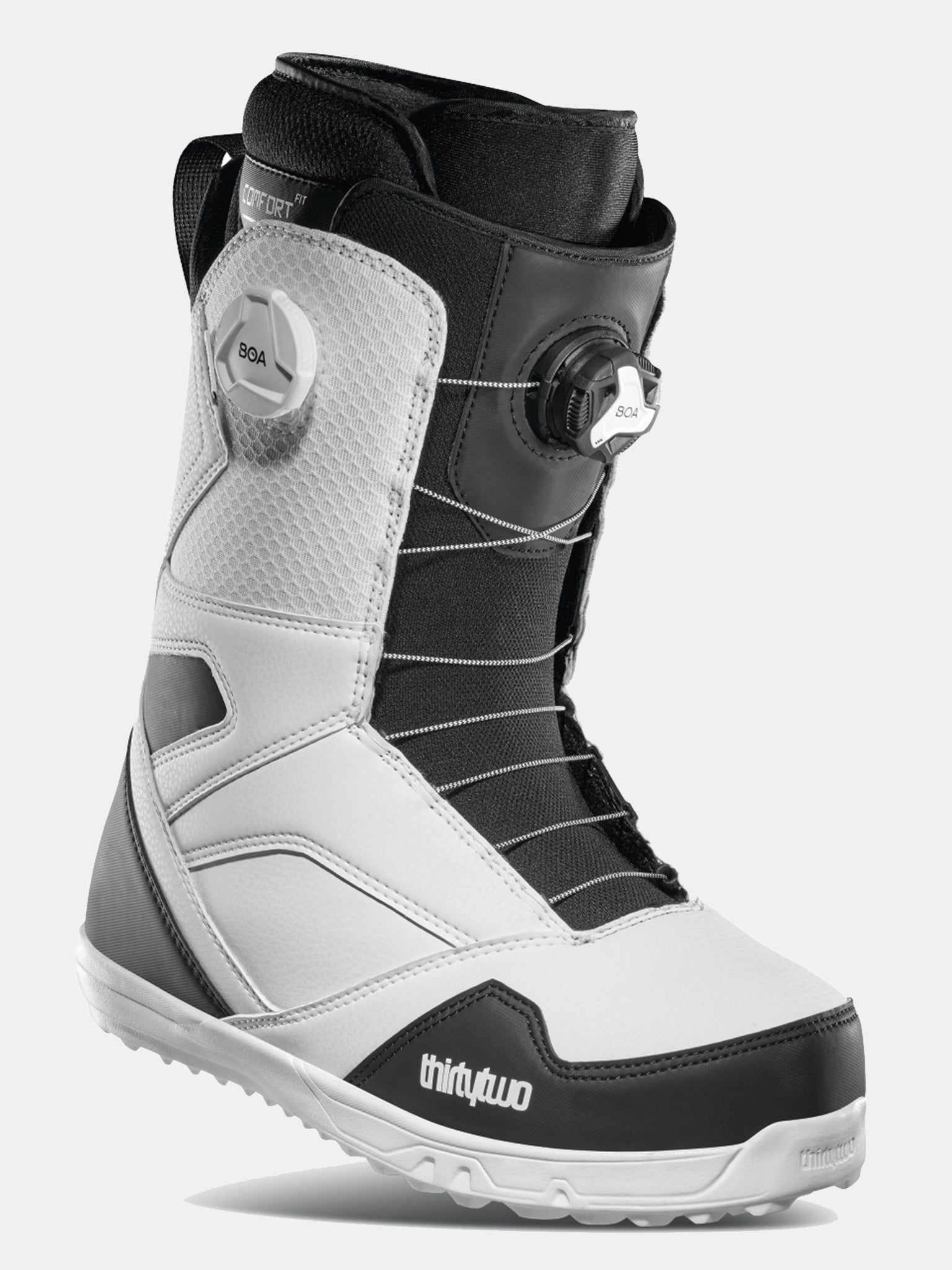 mens thirtytwo snowboard stw boots dark grey Thirtytwo STW Double Boa Snowboard Boots 2021