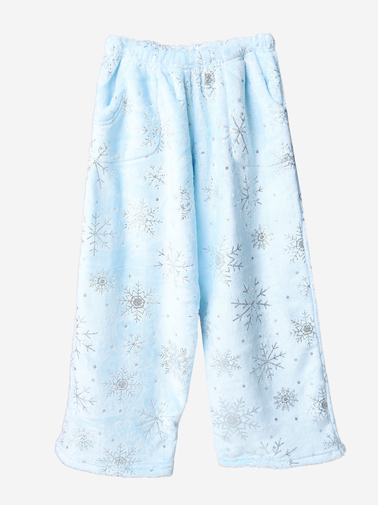 Iscream Snowflakes Plush Pants - Saint Bernard