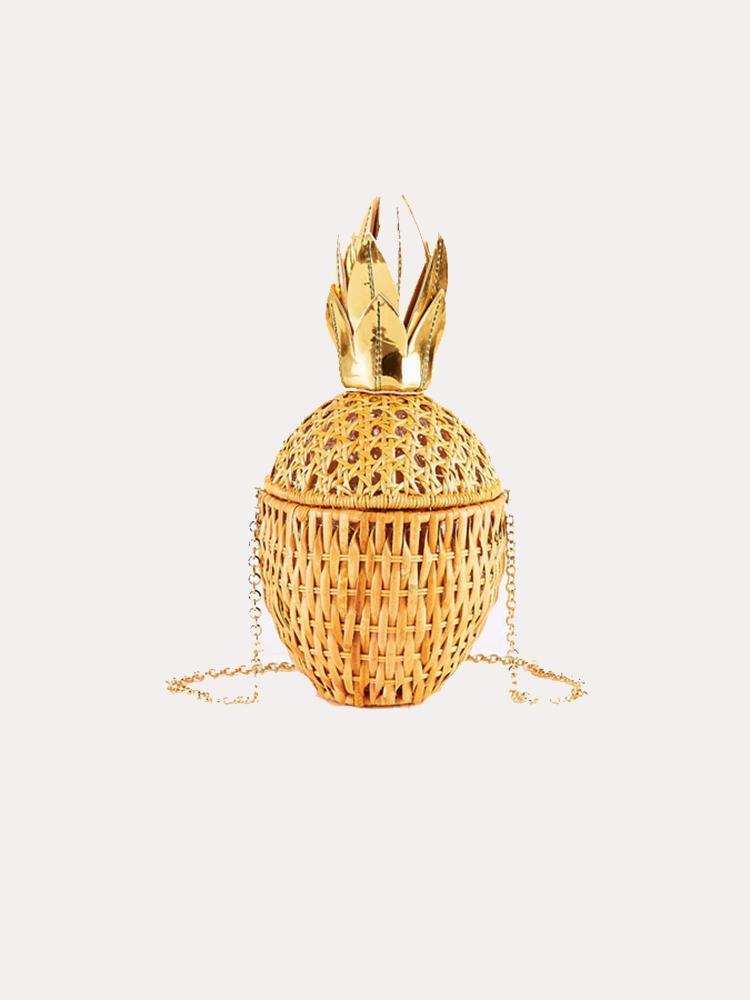 Serpui Marie Pineapple Clutch - Saint Bernard
