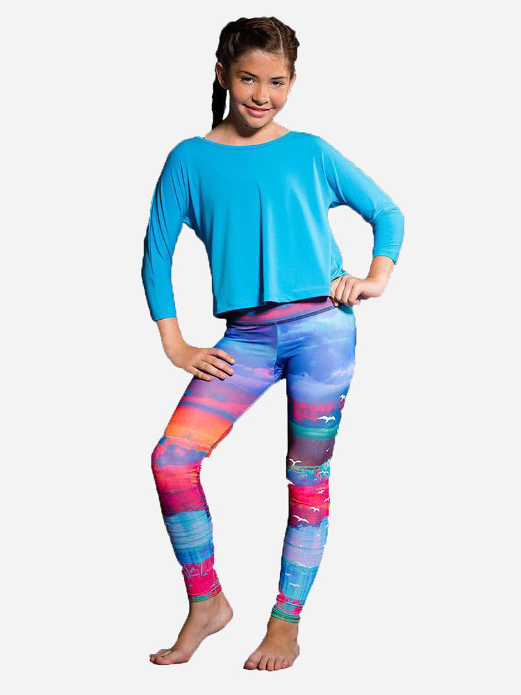 Onzie Girls' Scoop Back Top - Saint Bernard