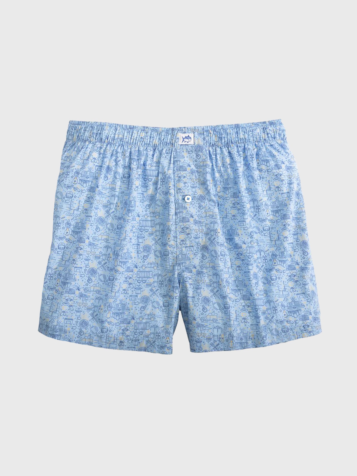 Southern Tide Men's Tailgate, Sleep, Repeat Boxer - Saint Bernard