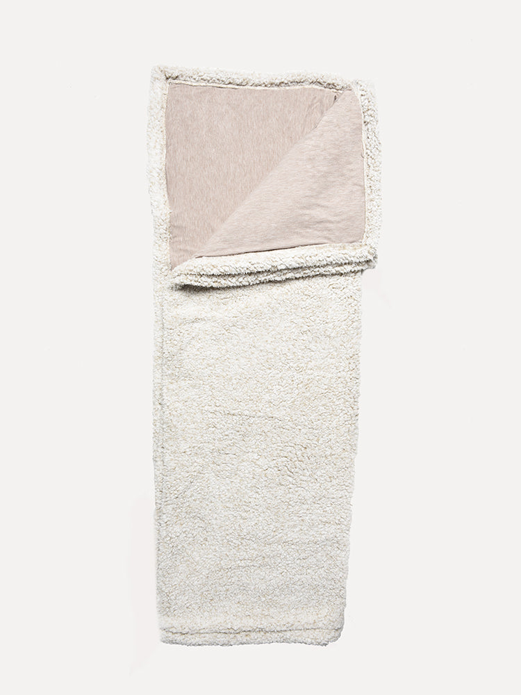 True Grit Frosty Tipped Pile Blanket - Saint Bernard