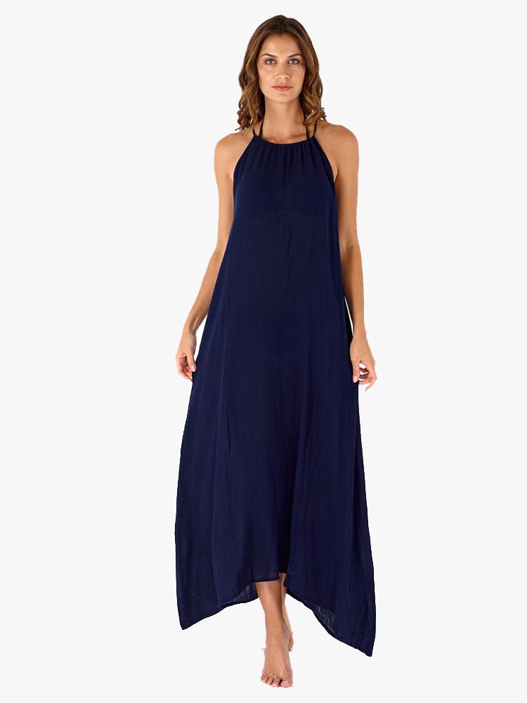 Echo Solid Maxi Dress