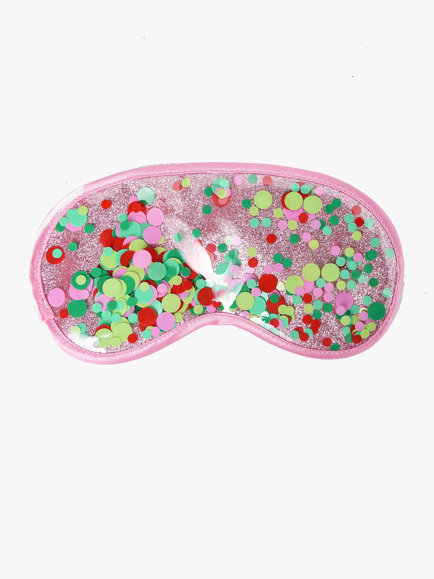 Iscream Holiday Confetti Eye Mask - Saint Bernard