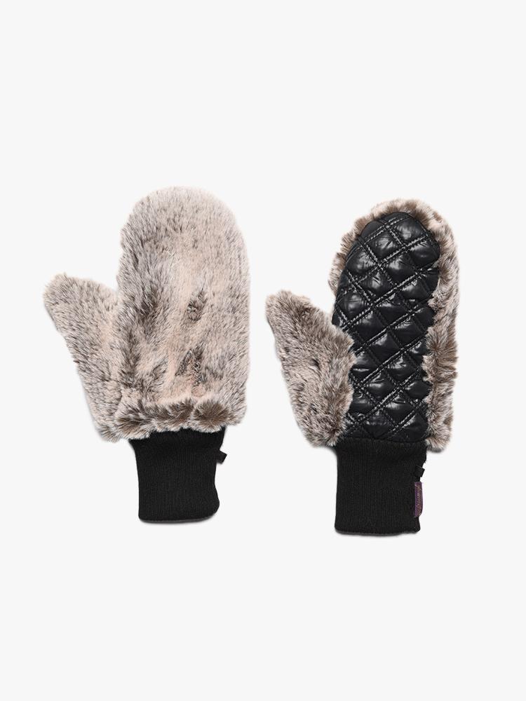 Glamour Puss Faux Fur Mitten - Saint Bernard