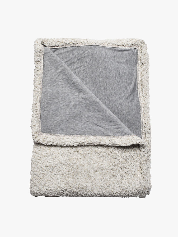 True Grit Frosty Tipped Pile Blanket - Saint Bernard