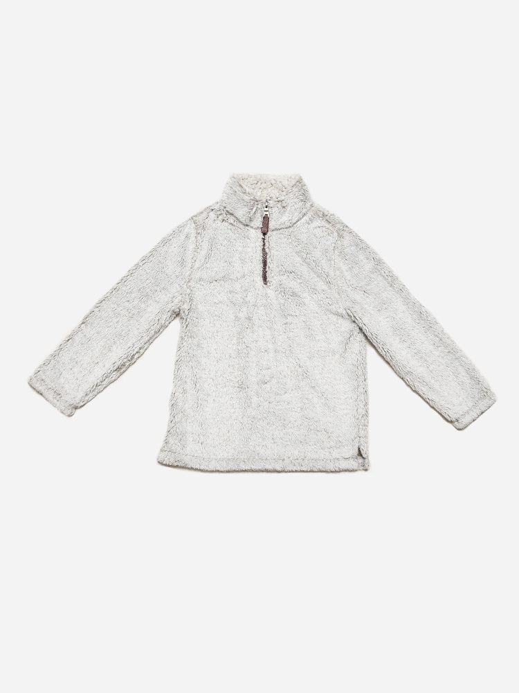 True Grit Boys' 1/4 Zip Fleece Pullover - Saint Bernard