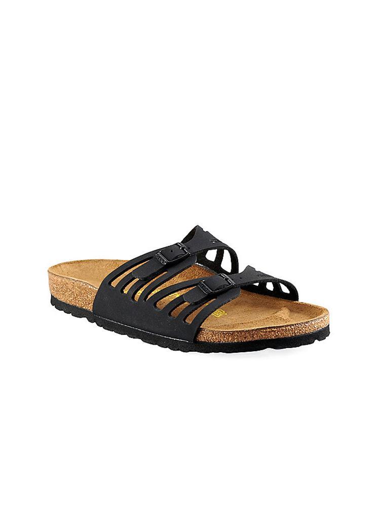 Birkenstock Women's Granada Sandal Black - Saint Bernard
