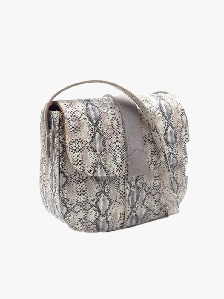 Kaanas Biancame Snake Cross Body Bag - Saint Bernard