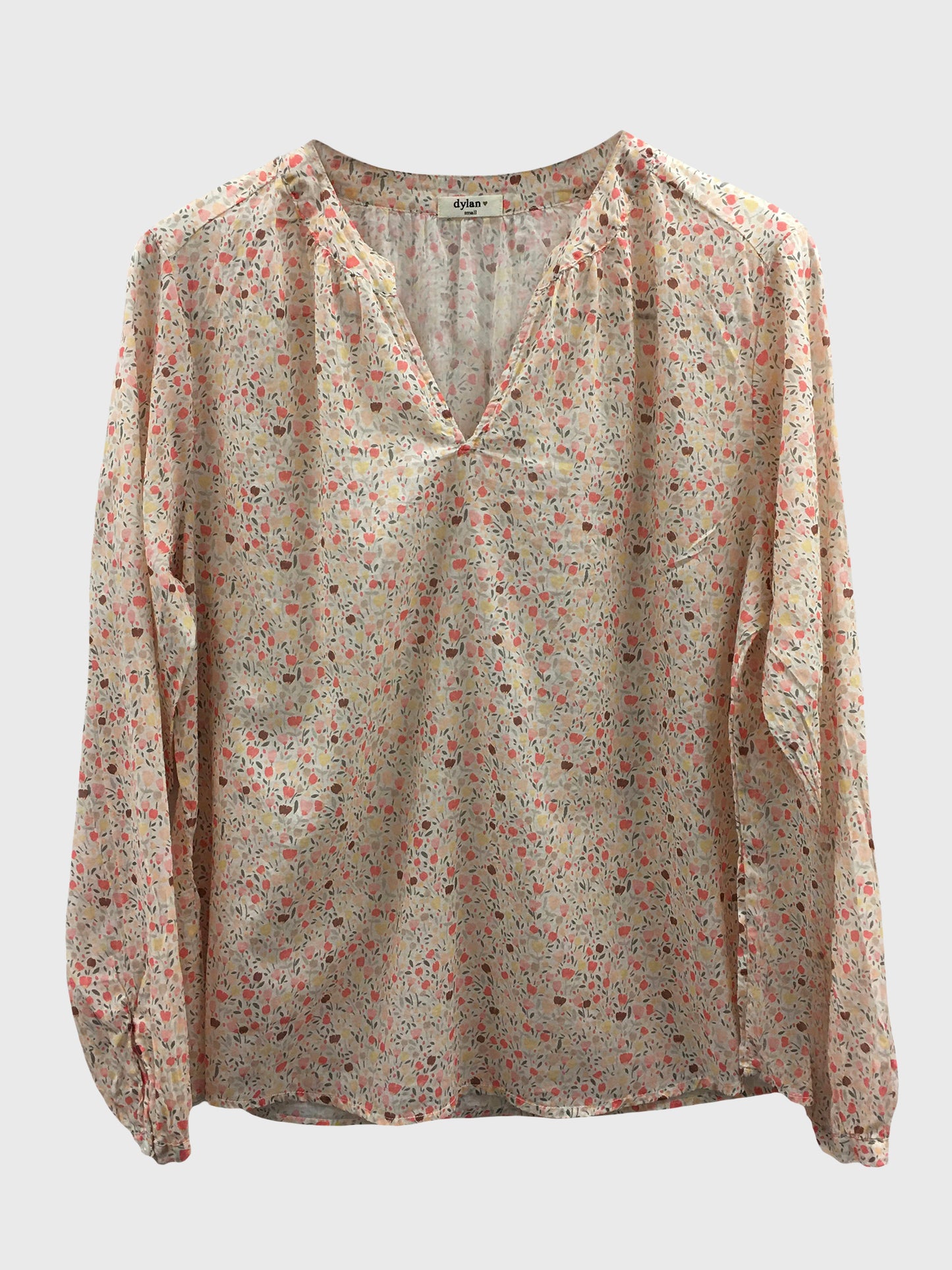 Dylan Women's Pretty Shirred V-Neckline Top? - Saint Bernard