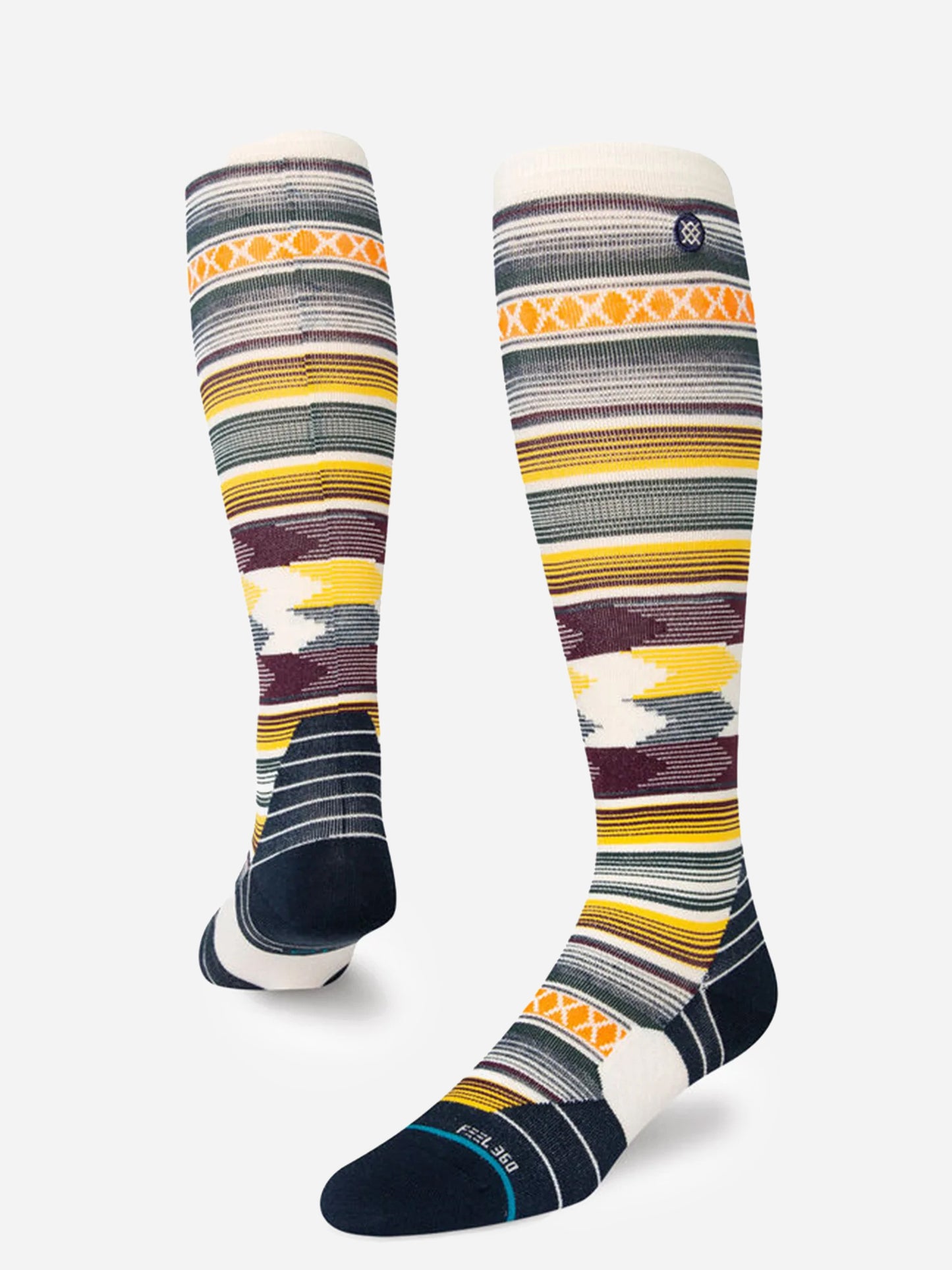 Stance Baron Performance Wool Snow OTC Socks - Saint Bernard