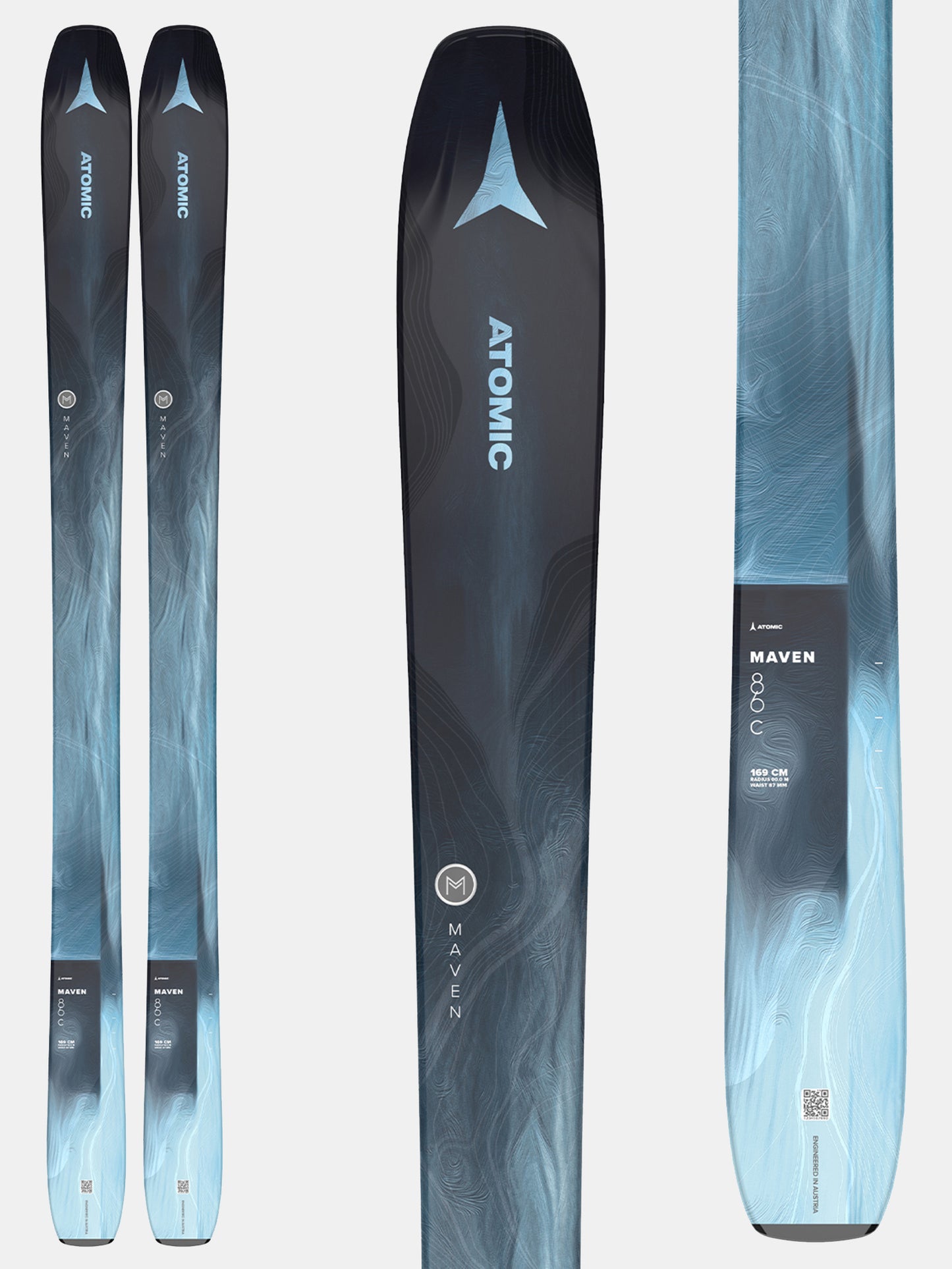 Atomic Women's Maven 86 C Skis 2022 - Saint Bernard