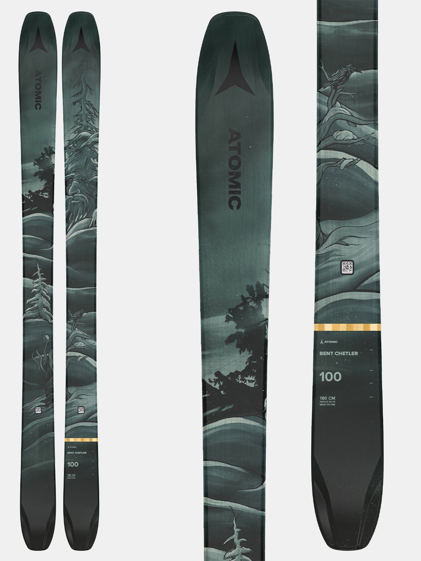 Atomic Bent Chetler 100 Skis 2022 - Saint Bernard