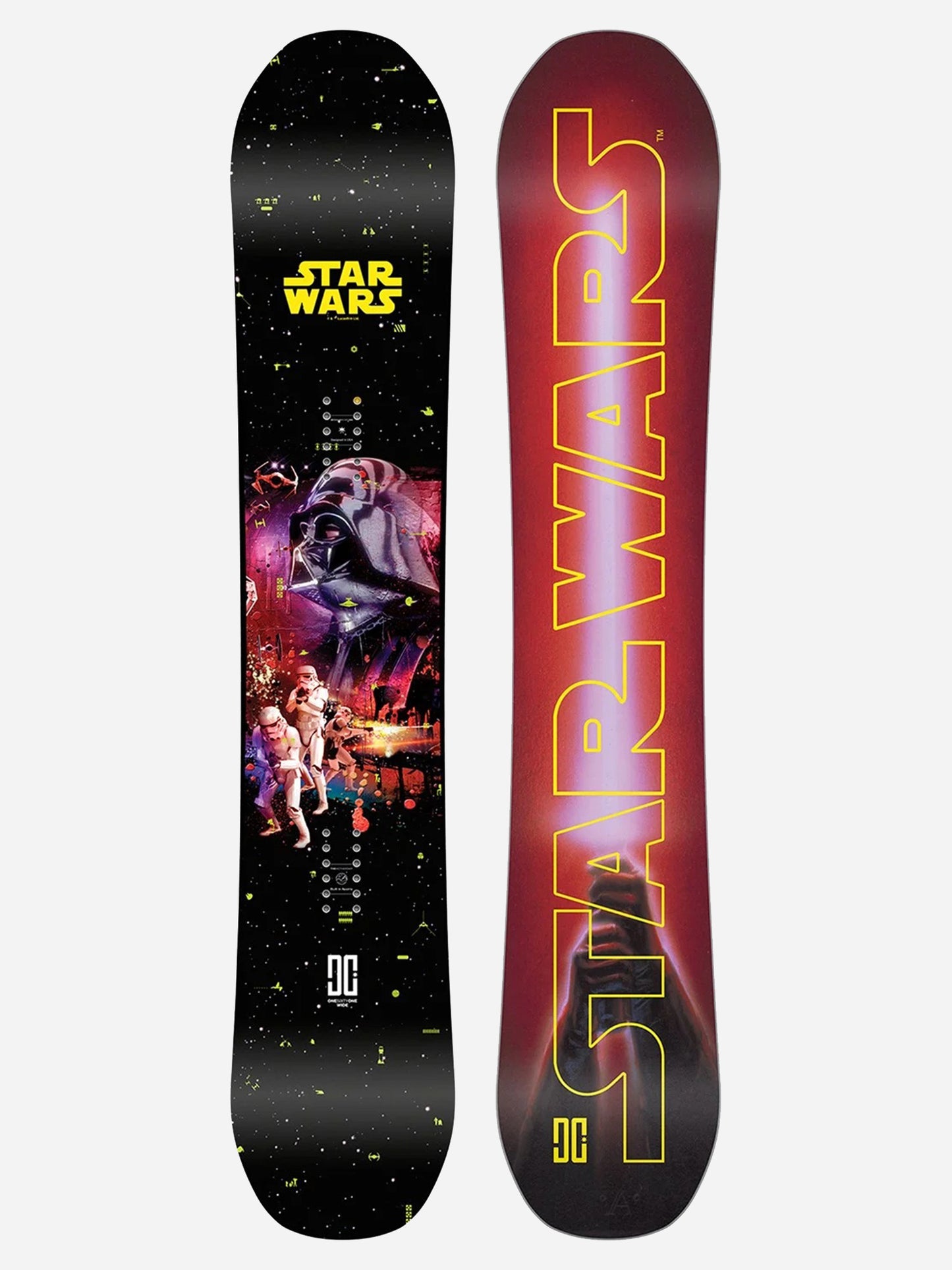 DC Star Wars Dark Side Ply Snowboard 2023 - Saint Bernard