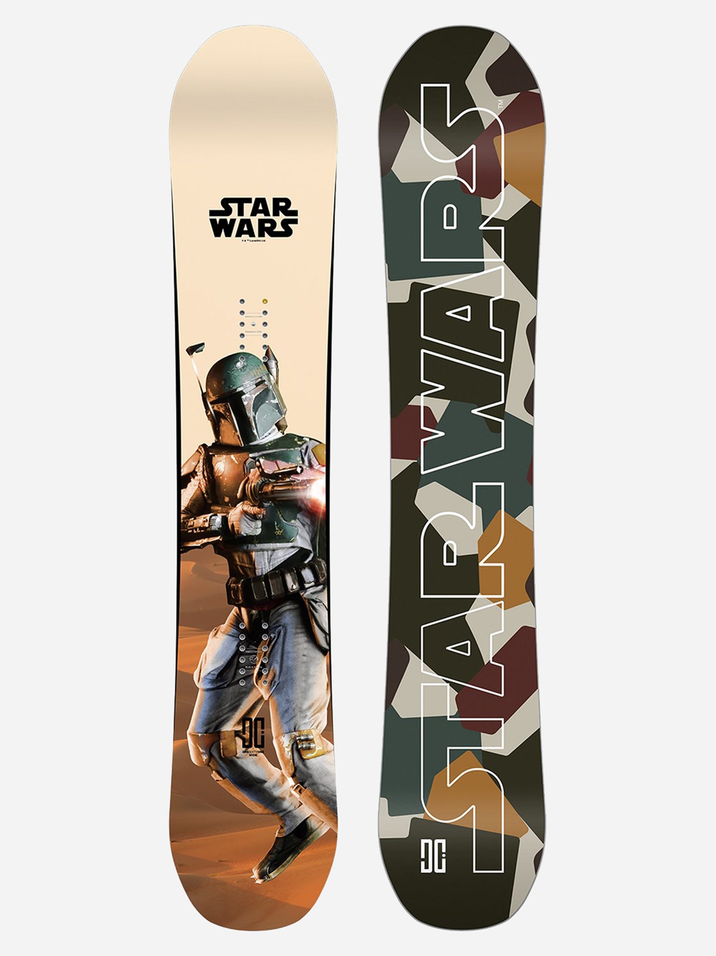 DC Star Wars Boba Fett Ply Snowboard 2023 - Saint Bernard