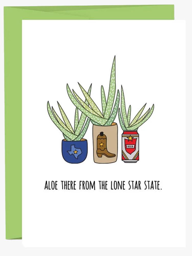 Humdrum Paper Aloe There Texas - Saint Bernard