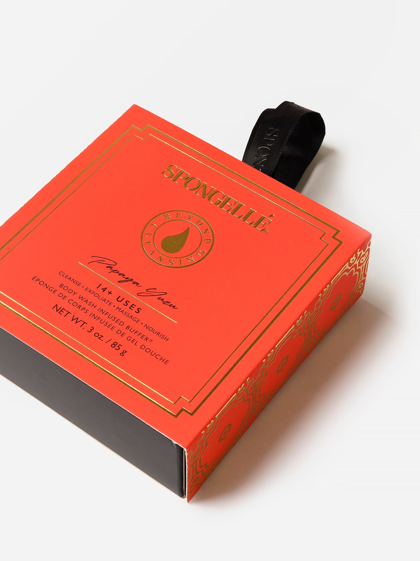 Spongelle Papaya Yuzu Boxed Flower Buffer - Saint Bernard