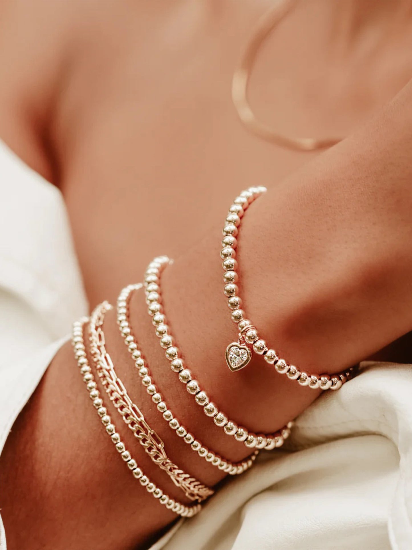 All My Heart BraceletxYELLOWGOLD-alt1