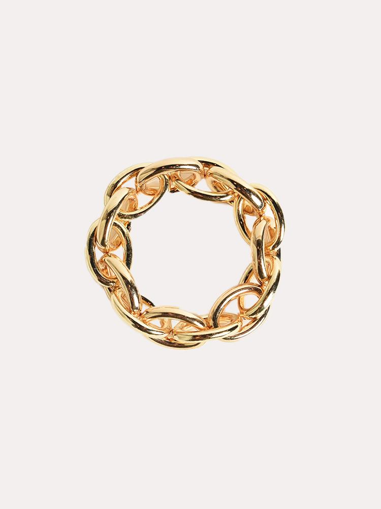Panacea Gold Link Stretch Bracelet - Saint Bernard