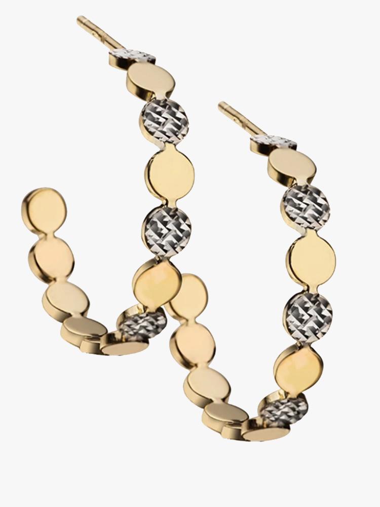 Jennifer Zeuner Jewelry Bea Small Hoop - Saint Bernard