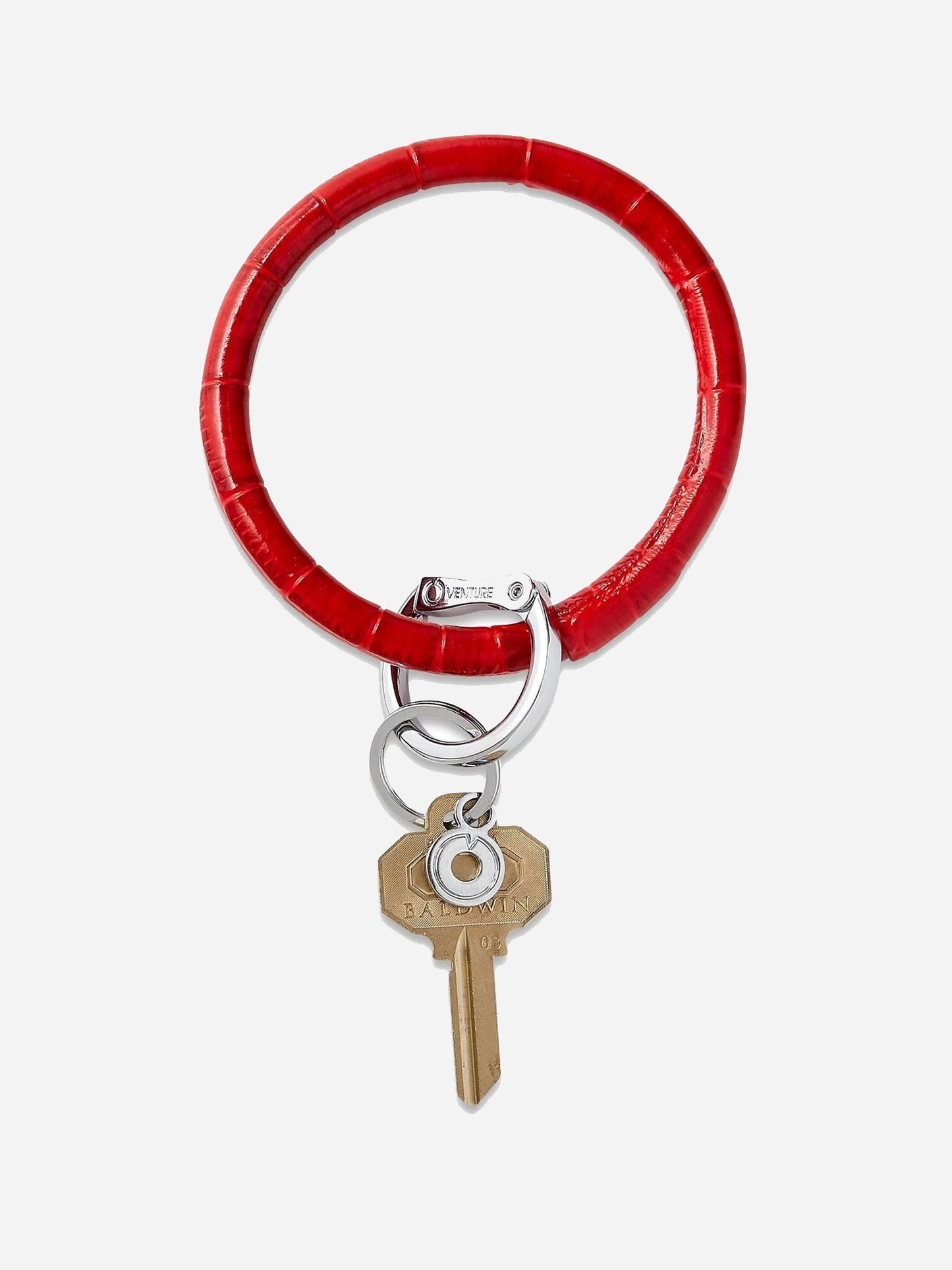 O-Venture Big O Leather Key Ring - Saint Bernard