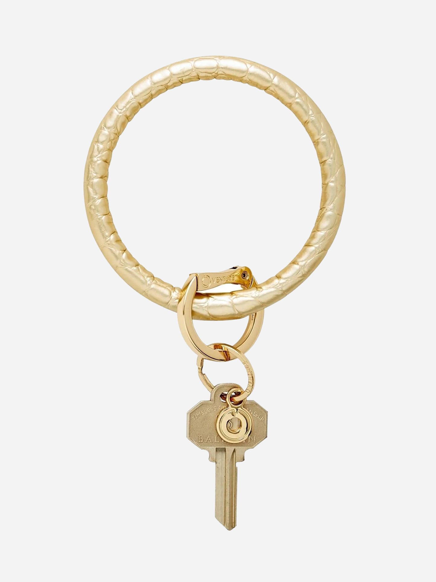 O-Venture Big O Leather Key Ring - Saint Bernard