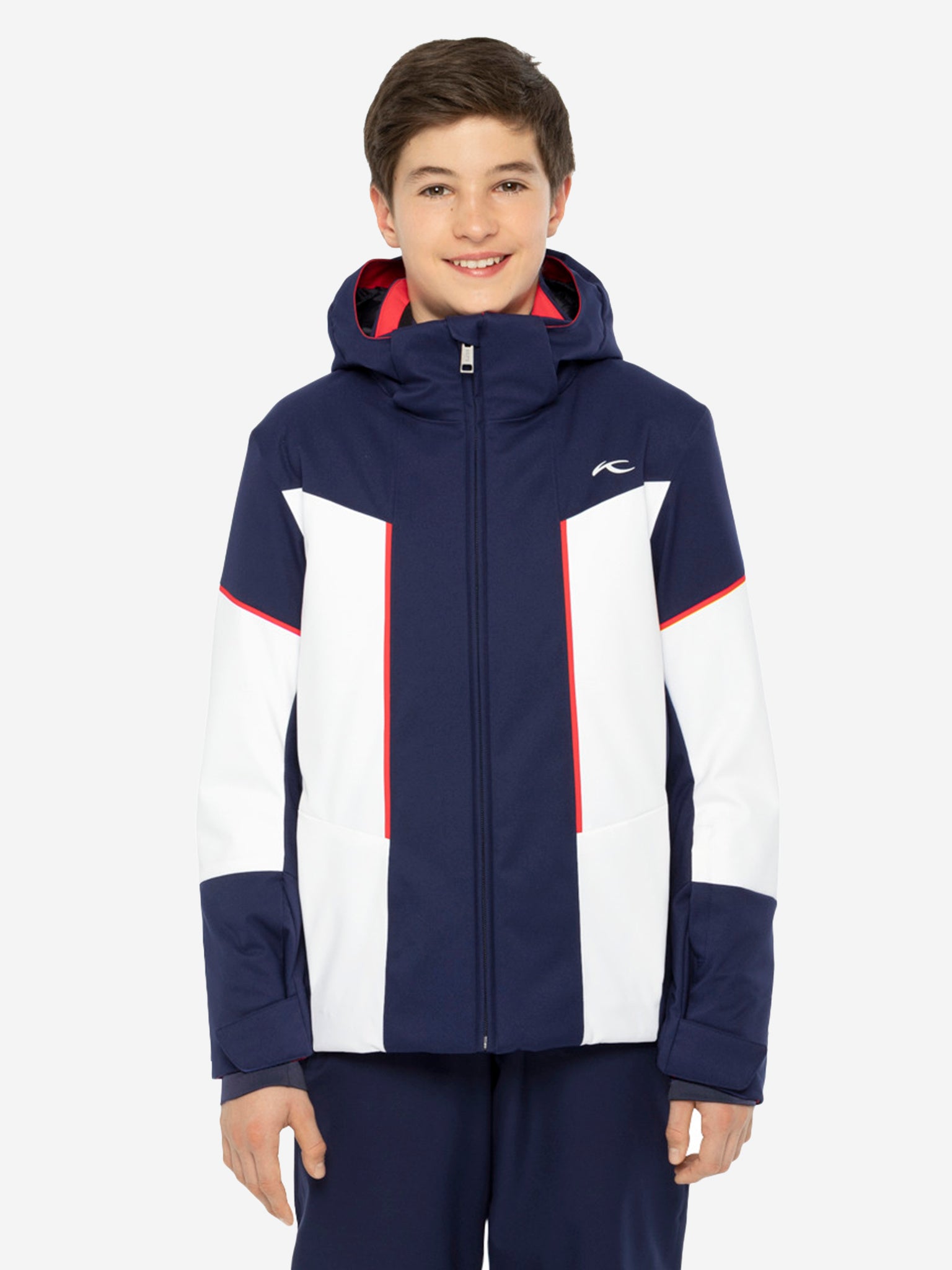 Kjus Boys' Speed Reader Jacket Saint Bernard