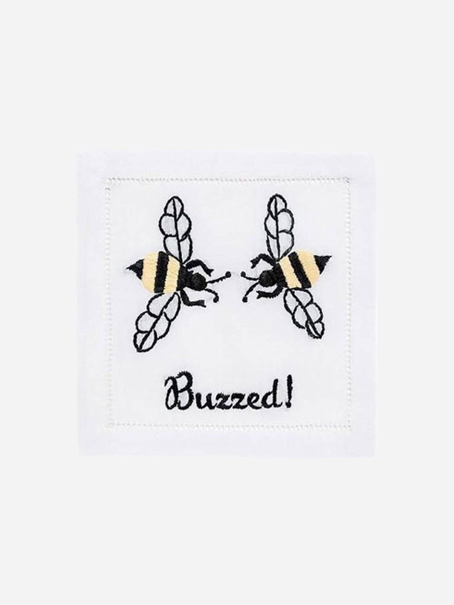 August Morgan Buzzed Cocktail Napkin Set - Saint Bernard
