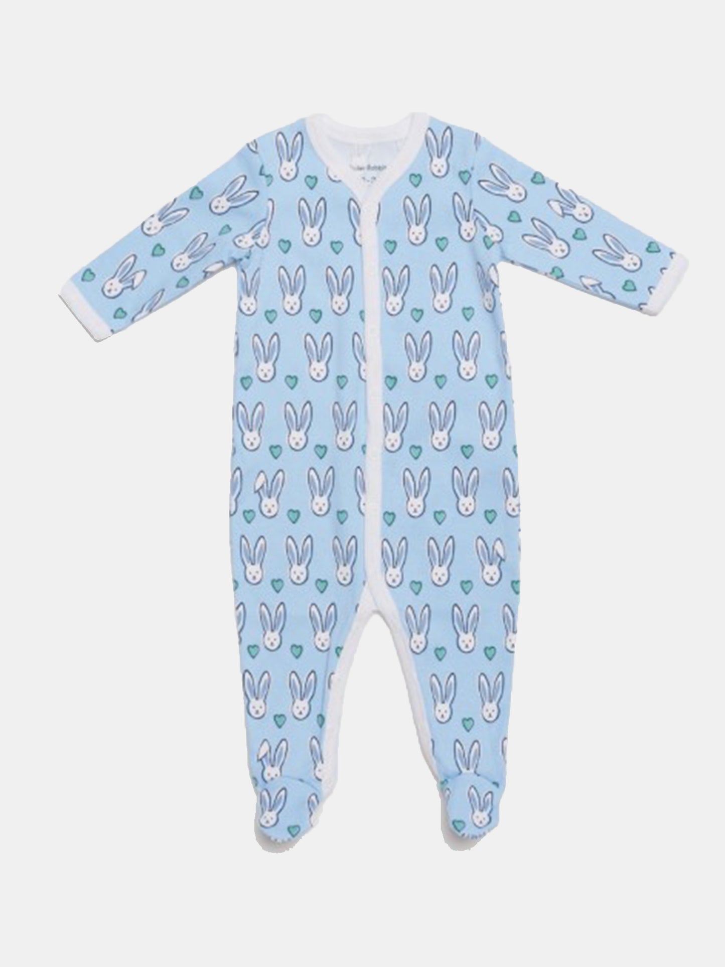 Roller Rabbit Infant Love Bunnies Footie Pajamas - Saint Bernard