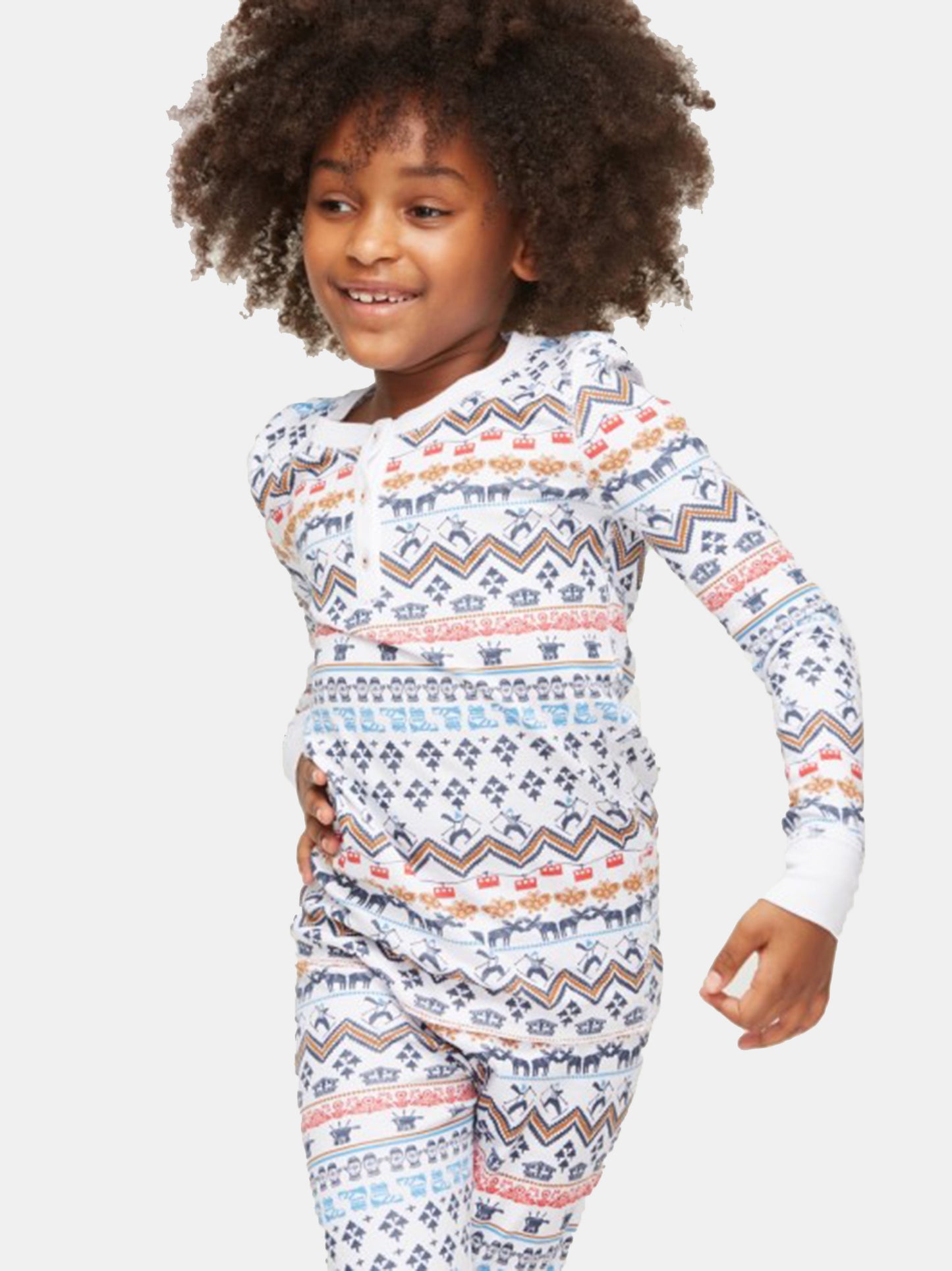Roller Rabbit Kids' Chalets Pajamas - Saint Bernard
