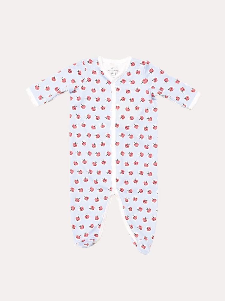 Roller Rabbit Infant Love Bug Footie Pajamas - Saint Bernard