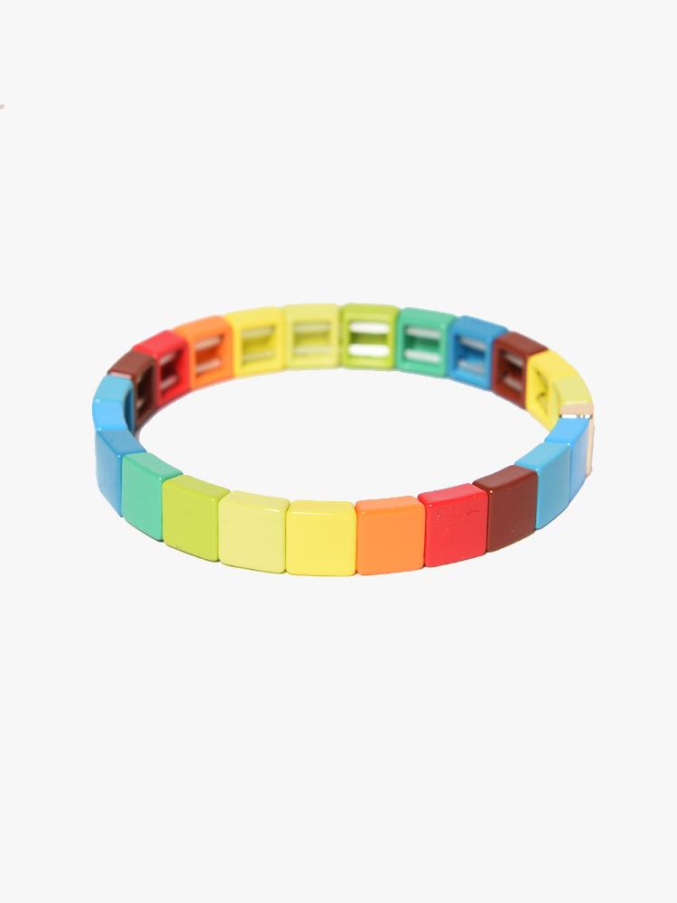 Accessory Concierge Color Crush Small Square Multi Bracelet - Saint Bernard