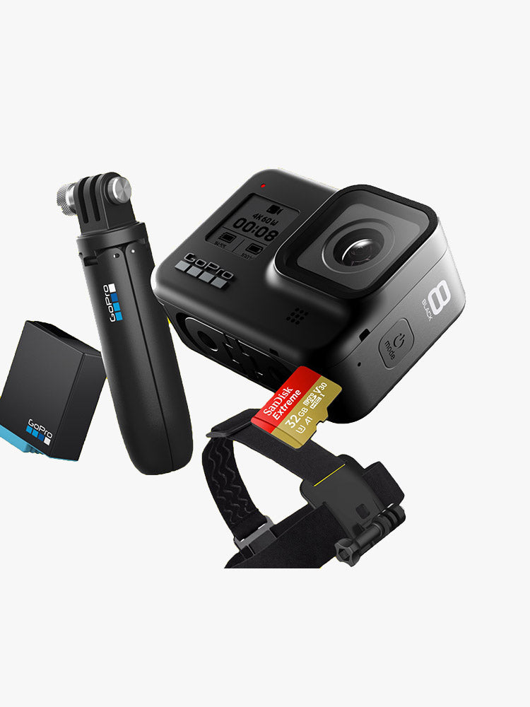 GoPro HERO8 Black Specialty Bundle with SD Card - Saint Bernard