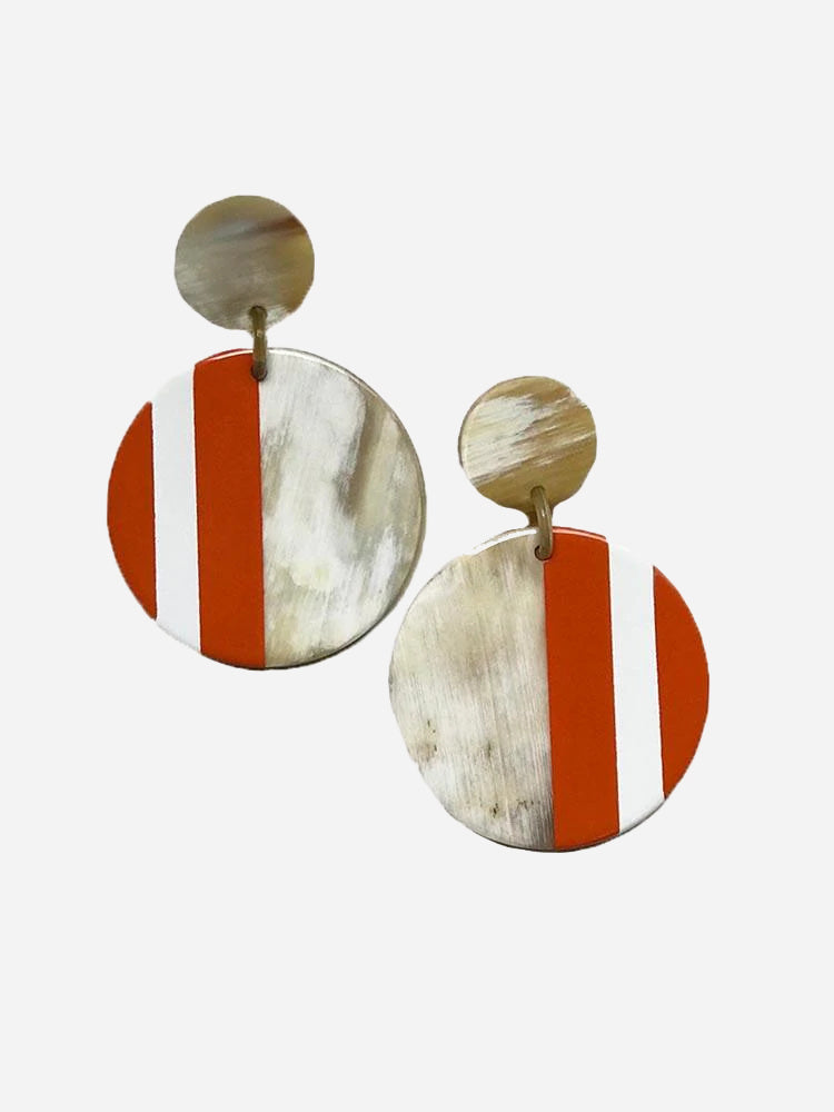 Sunshine Tienda Gameday Earrings - Saint Bernard