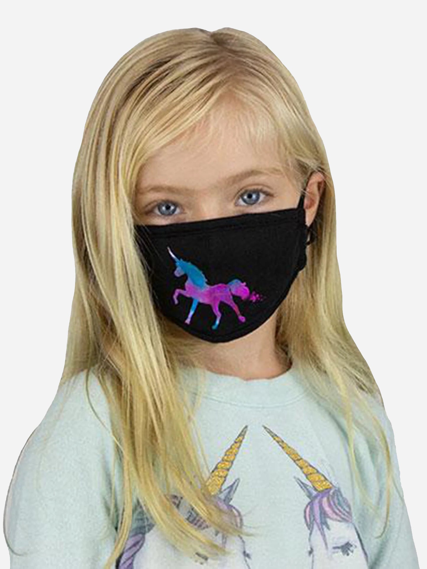 Chaser Kids' Glitter Unicorn Mask - Saint Bernard