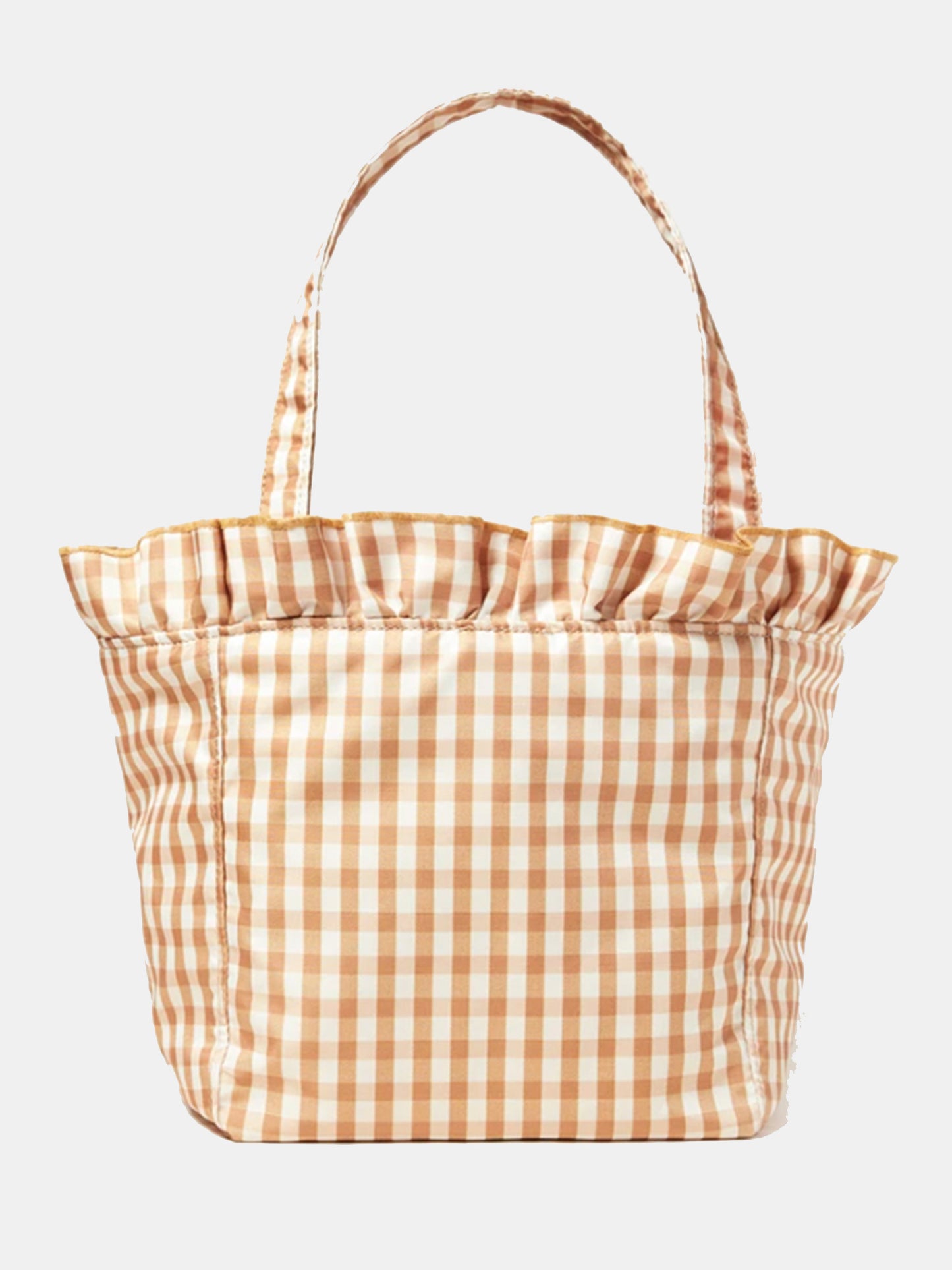 Loeffler Randall Claire Gingham Nylon Tote - Saint Bernard