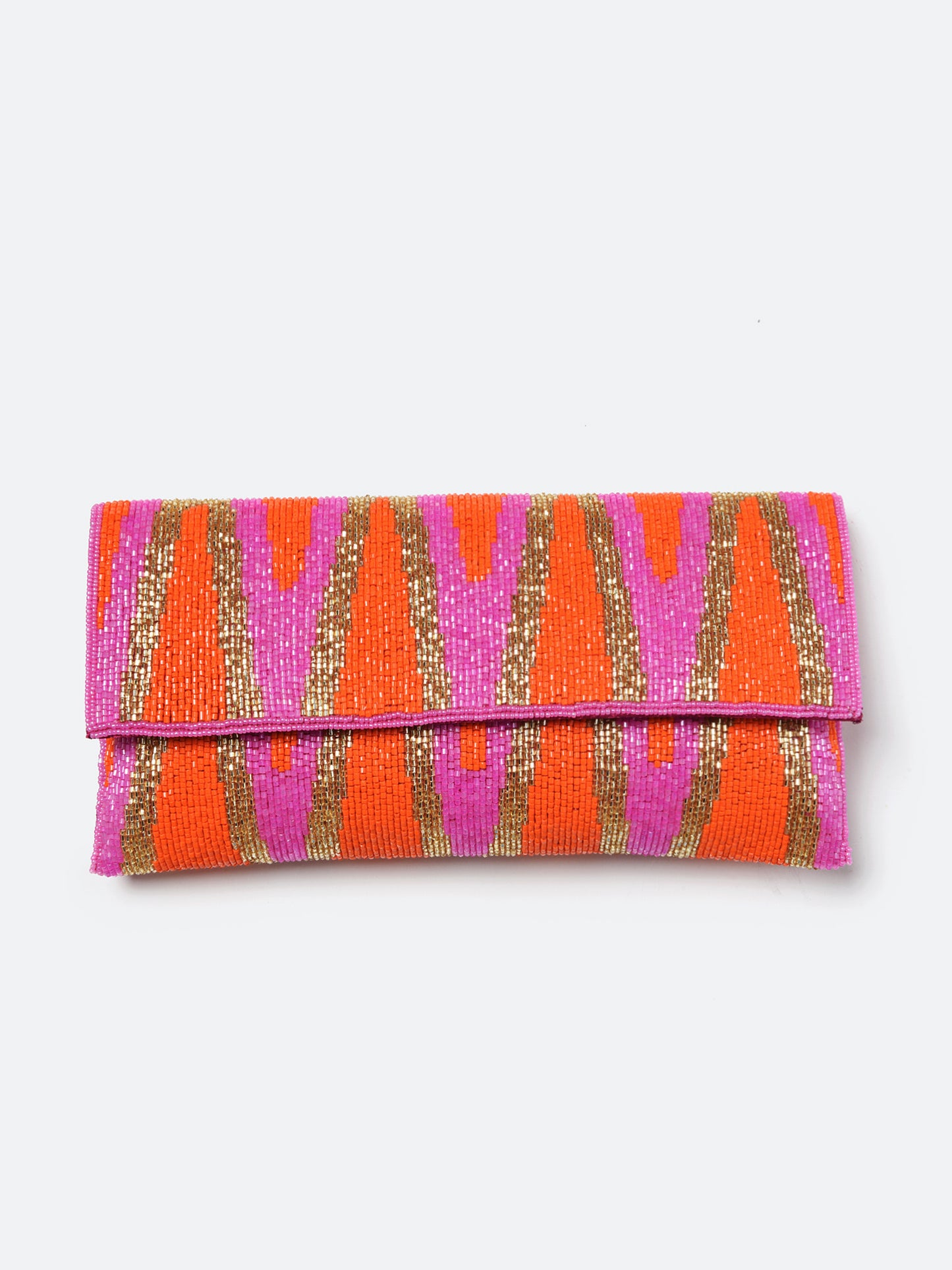 Samser Designs CR Ikat Clutch - Saint Bernard