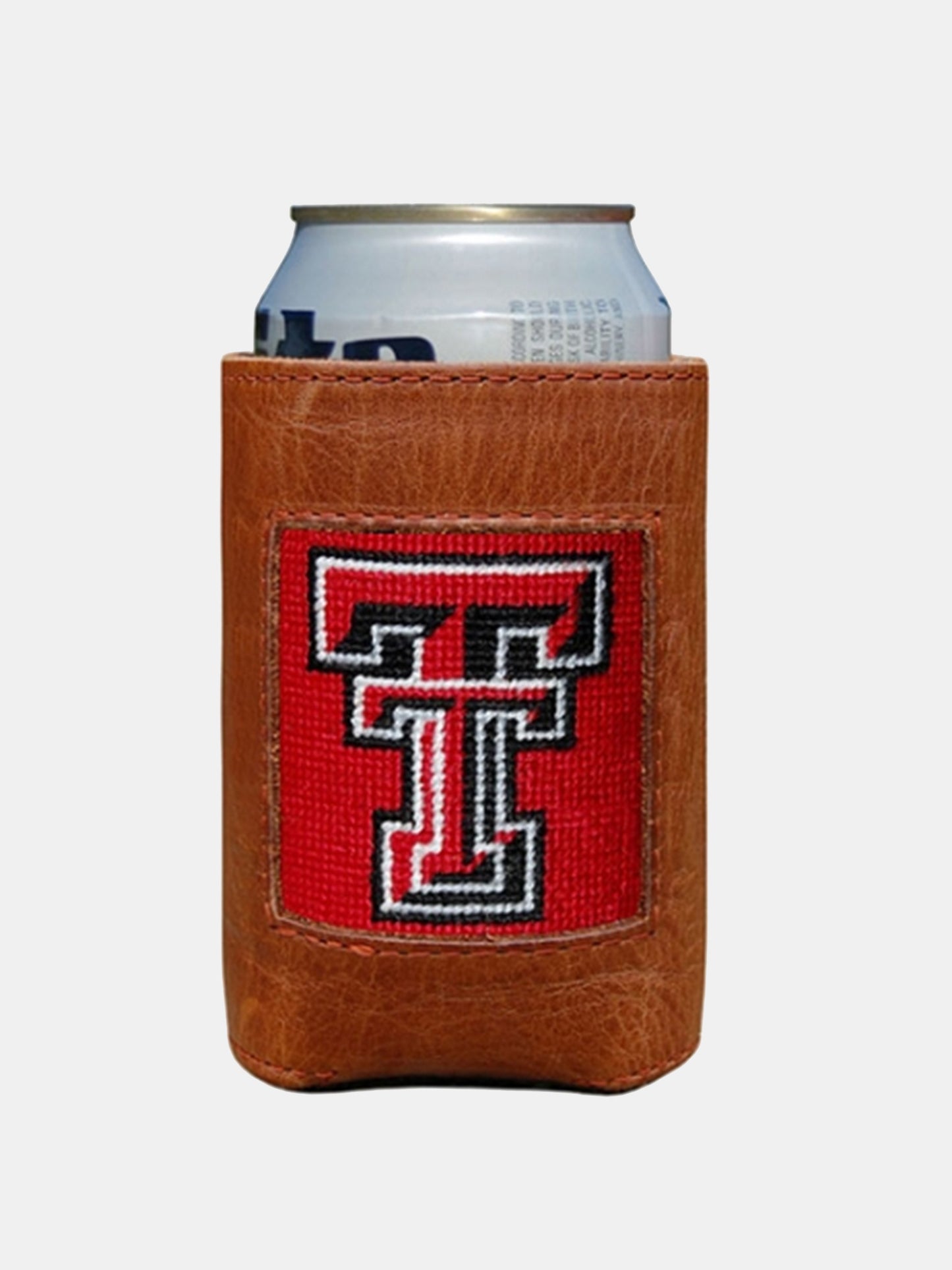 Smathers & Branson Texas Tech Needlepoint Can Cooler - Saint Bernard