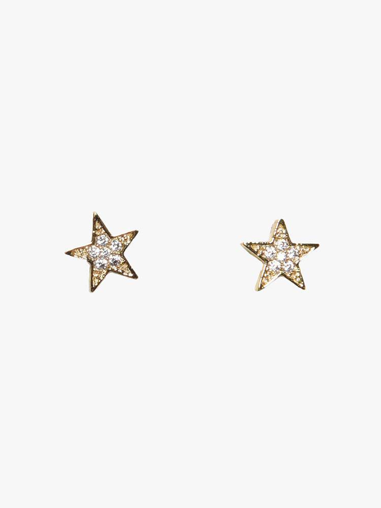Tai CZ Star Stud Earrings - Saint Bernard