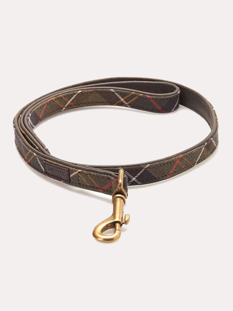 Barbour Tartan Dog Lead - Saint Bernard
